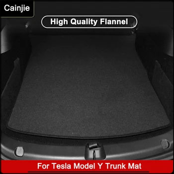Pre Tesla Model Y 2021 2022 Kožušiny Batožinového Priestoru Rohože Auto Zadný Kufor Skladovanie Mat Príslušenstvo Cargo Prednej Strane Kufra Mat Prachotesný Bez Zápachu