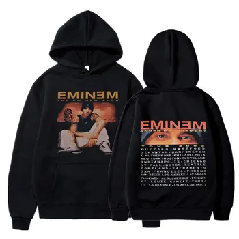Rapper Eminem S Kapucňou, Muži Móda Hip Hop Deti Hoodies Oblečenie Chlapci Tepláková Súprava Ženy Potu Anger Management Tour Kabát S Kapucňou Punk